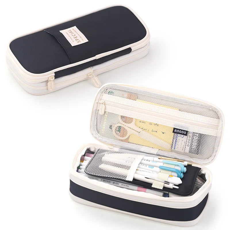 Skorter | Pennfodral med två lager