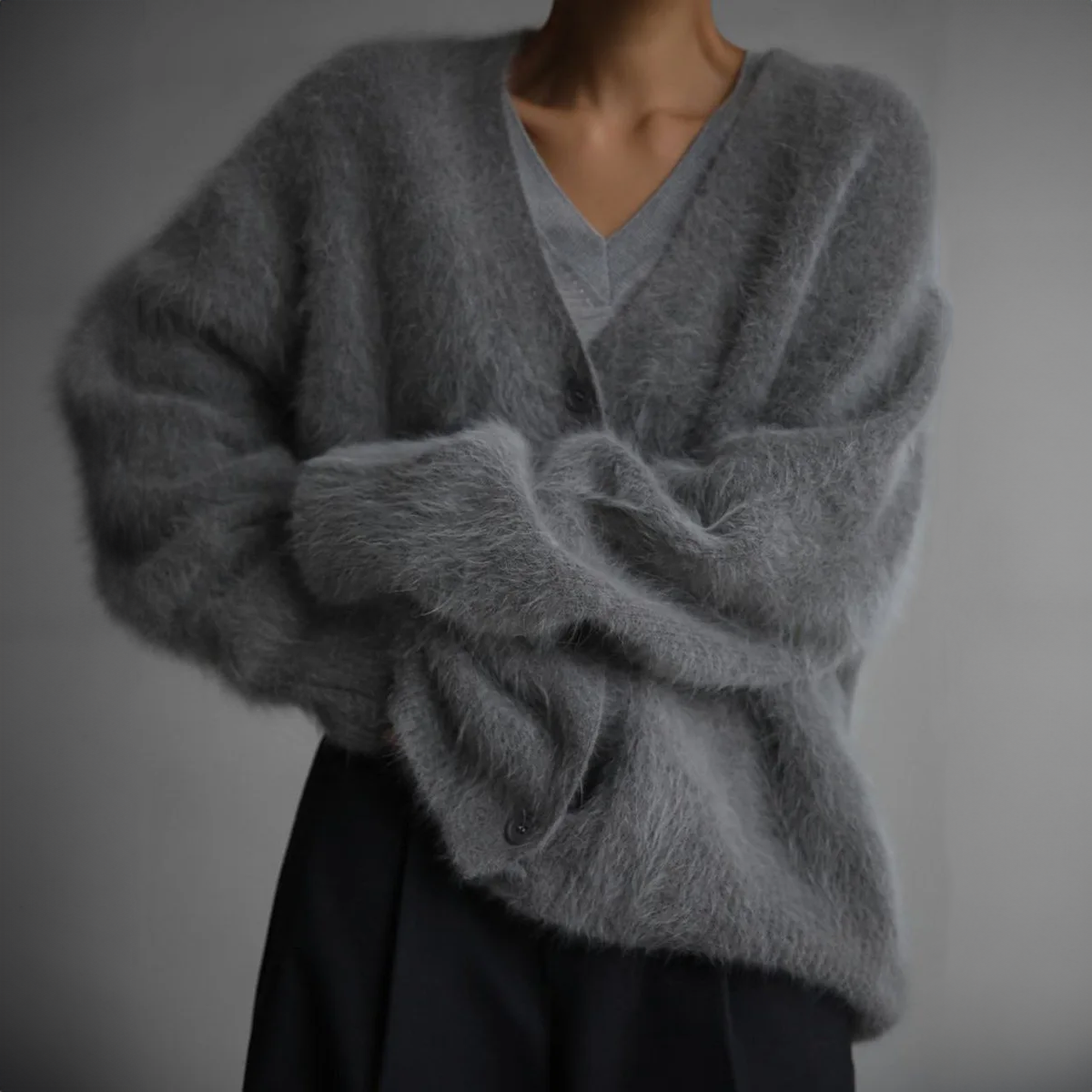 Skorter | Comfortable Cashmere Vest with Oversized Cut