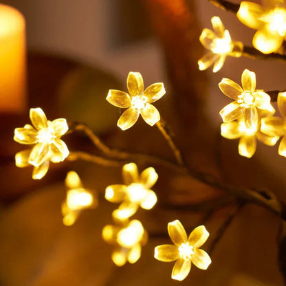 Skorter | GlowBlossom - LED Cherry Blossom Tree Lamp – Ambient Lighting for Living Room and Bedroom