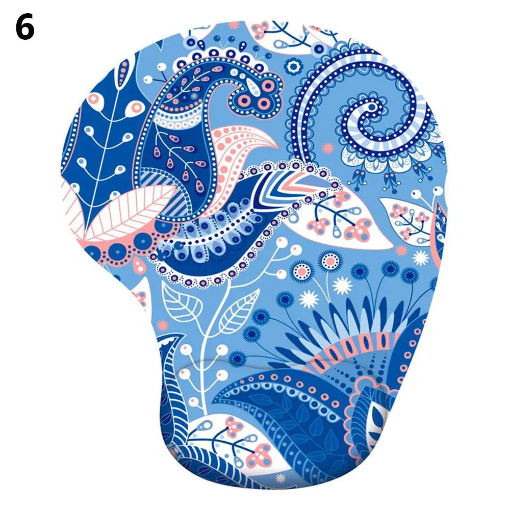 Skorter | Ergonomic Silicone Wrist Rest Mouse Pad - Non-Slip Hand Support for Desktop & Laptop Gaming