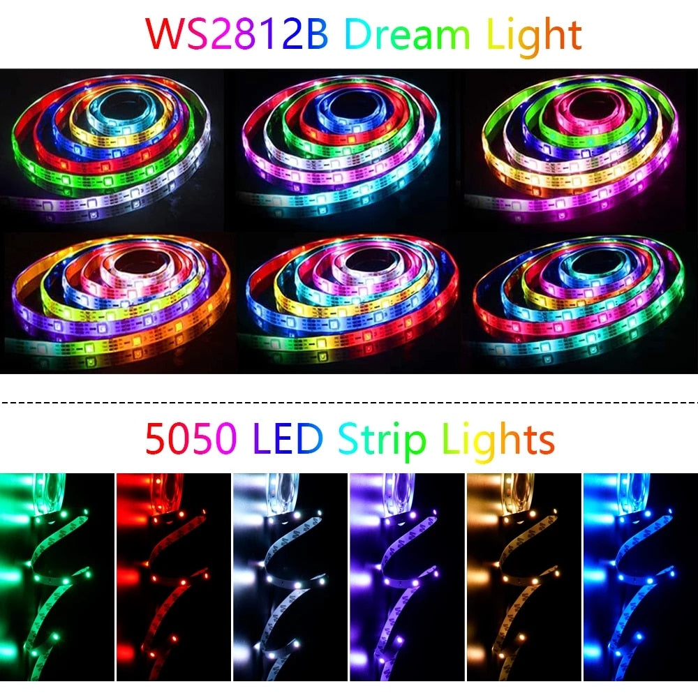 Skorter | 1M-20M RGB LED Light Strip 5V LED