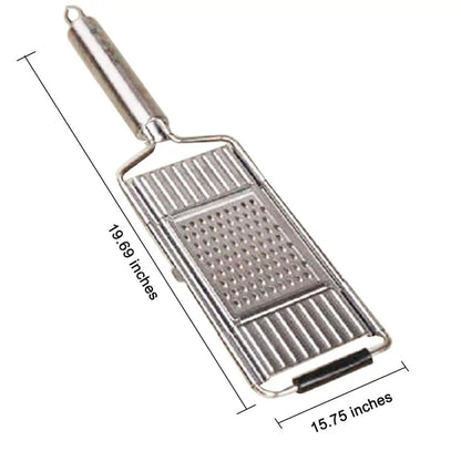 Skorter | Stainless Steel Chopper Cutter Grater | Portable Handheld Vegetable Slicer | Easy to Clean Multifunctional Kitchen Tool