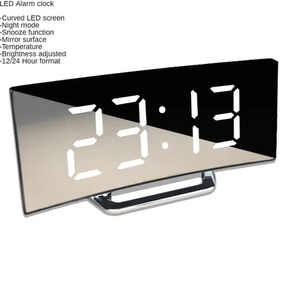 Skorter | Curved Screen Digital Alarm Clock