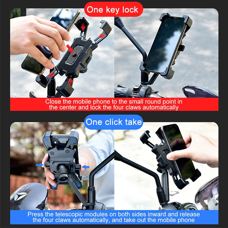 Skorter | 360° Rotatable Electric Bike Phone Holder