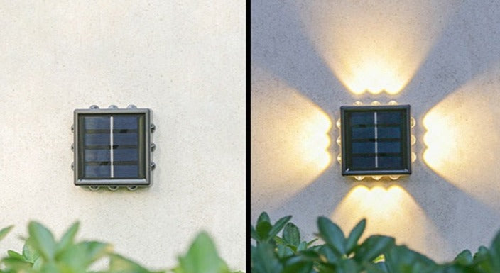 Skorter | SolarVibe – Sustainable Solar Wall Light for Modern Outdoors