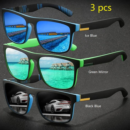 Skorter | Square Sports Sunglasses UV400 Unisex Fishing & Driving Eyewear