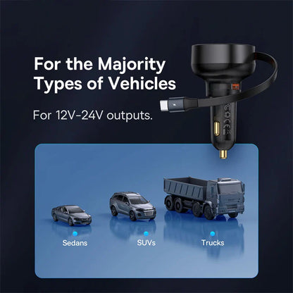 Skorter | 30W 2-in-1 Car Charger