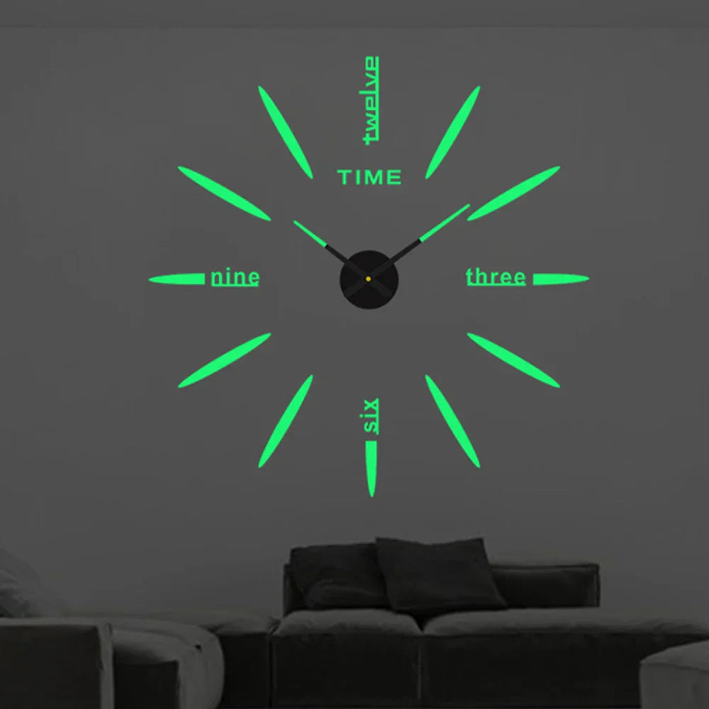 Skorter | New large unique style acrylic wall clock