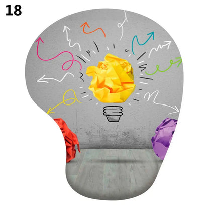 Skorter | Ergonomic Silicone Non-Slip Wrist Rest Gaming Mouse Pad