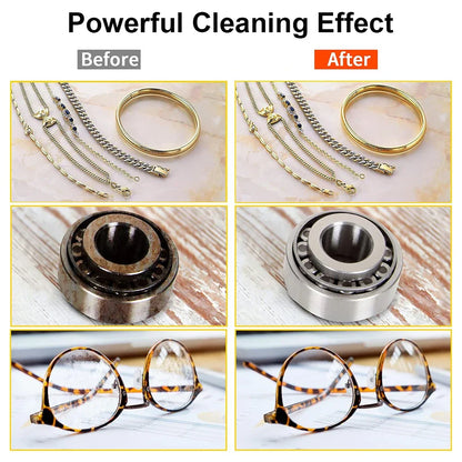 Skorter | Ultrasonic Glasses Cleaner 40kHz Stainless Steel Jewellery Cleaning Machine – ClearWave