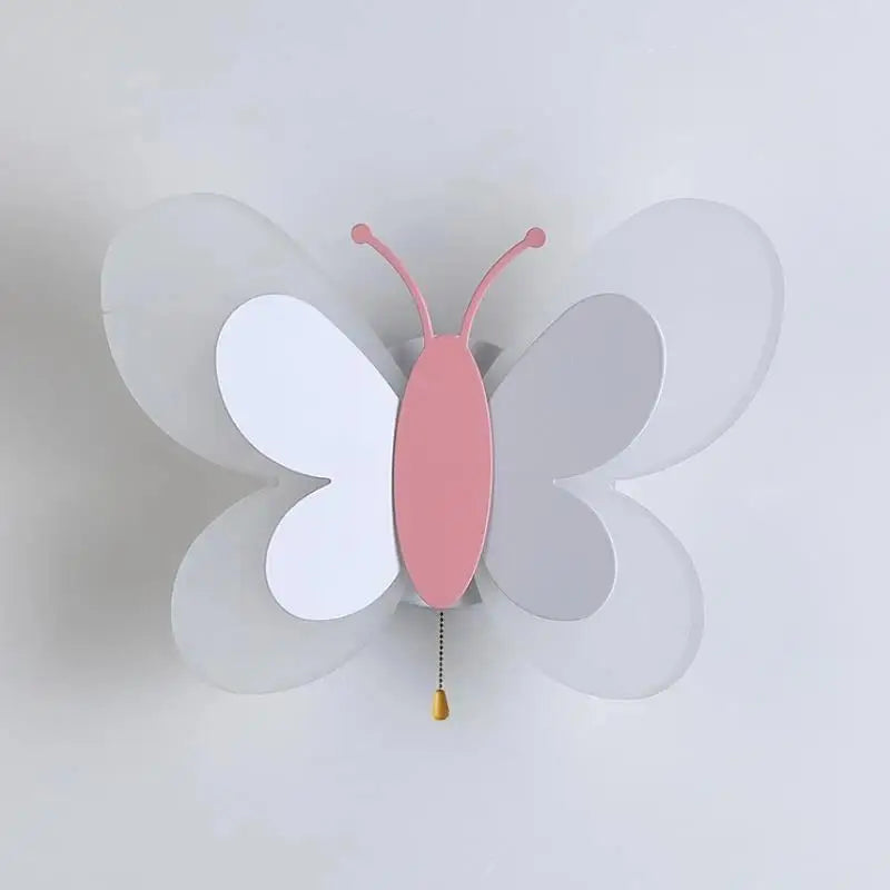 Skorter | ButterflyGlow - Acrylic Butterfly LED Wall Lamp for Children's Room and Bedroom Decor