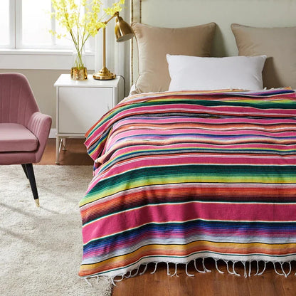 Skorter | Colorful Mexican Serape Blanket