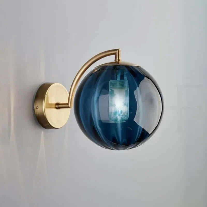 Skorter | Colorful Glass Modern Wall Lamp