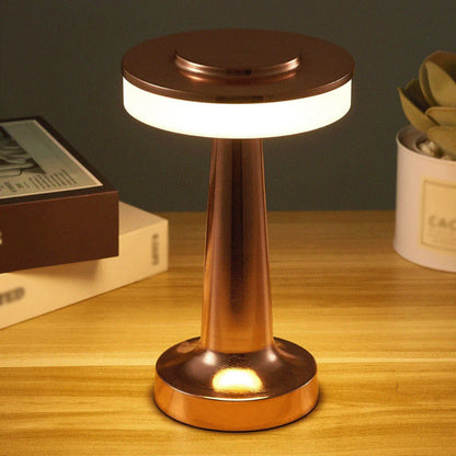 Skorter | Retro Led Table Lamp Usb Rechargeable Infinitely Dimmable Night Light Camping Light Suitable For Bar Lampbedroom Ambient Light