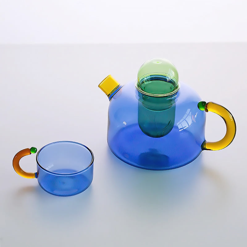 Skorter | Colorful glass tableware