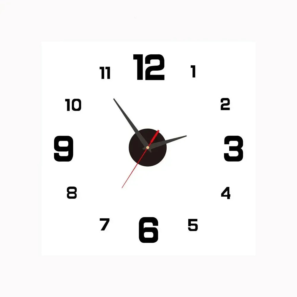 Skorter | Timeless Whisper™ | Silent Classic Wall Clock | Non-Ticking Design for Bedroom & Office Decor