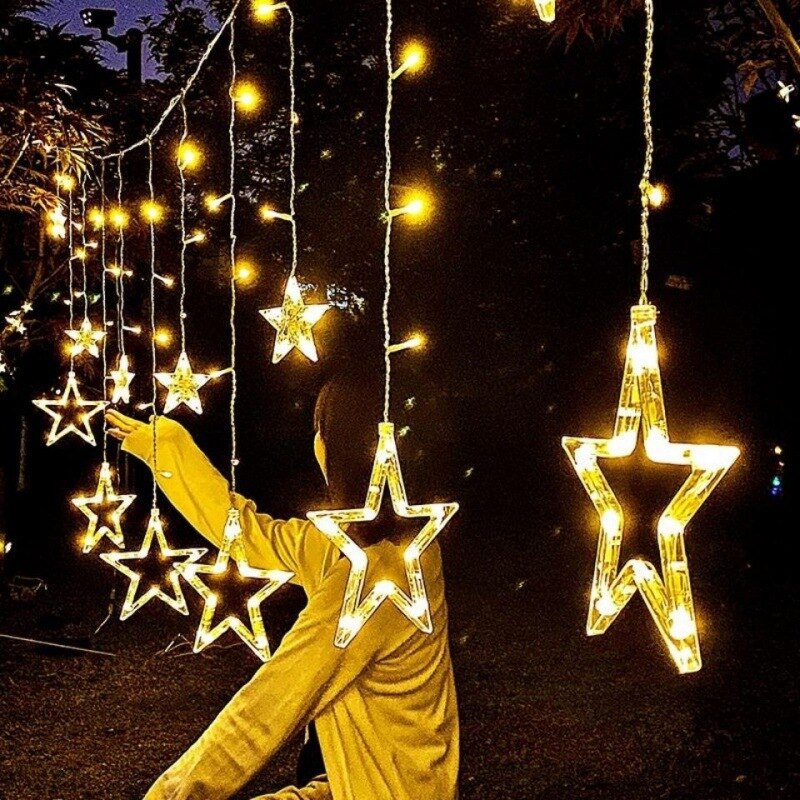 Skorter | Solar Moon Star Lamp LED String Lights Decoration
