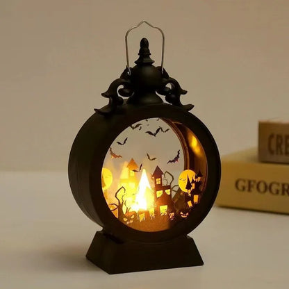 Skorter | Vintage LED Halloween Candle Lantern Light