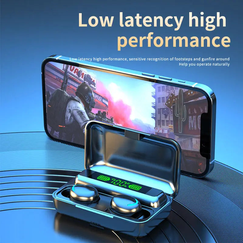 Skorter | Bluetooth TWS F9-5C Wireless Earbuds - Sports Waterproof Headphones