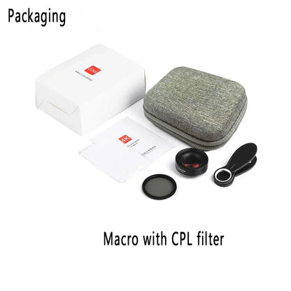 Skorter | 4K HD Phone Lens Macro Long-Distance, CPL, Star Filter