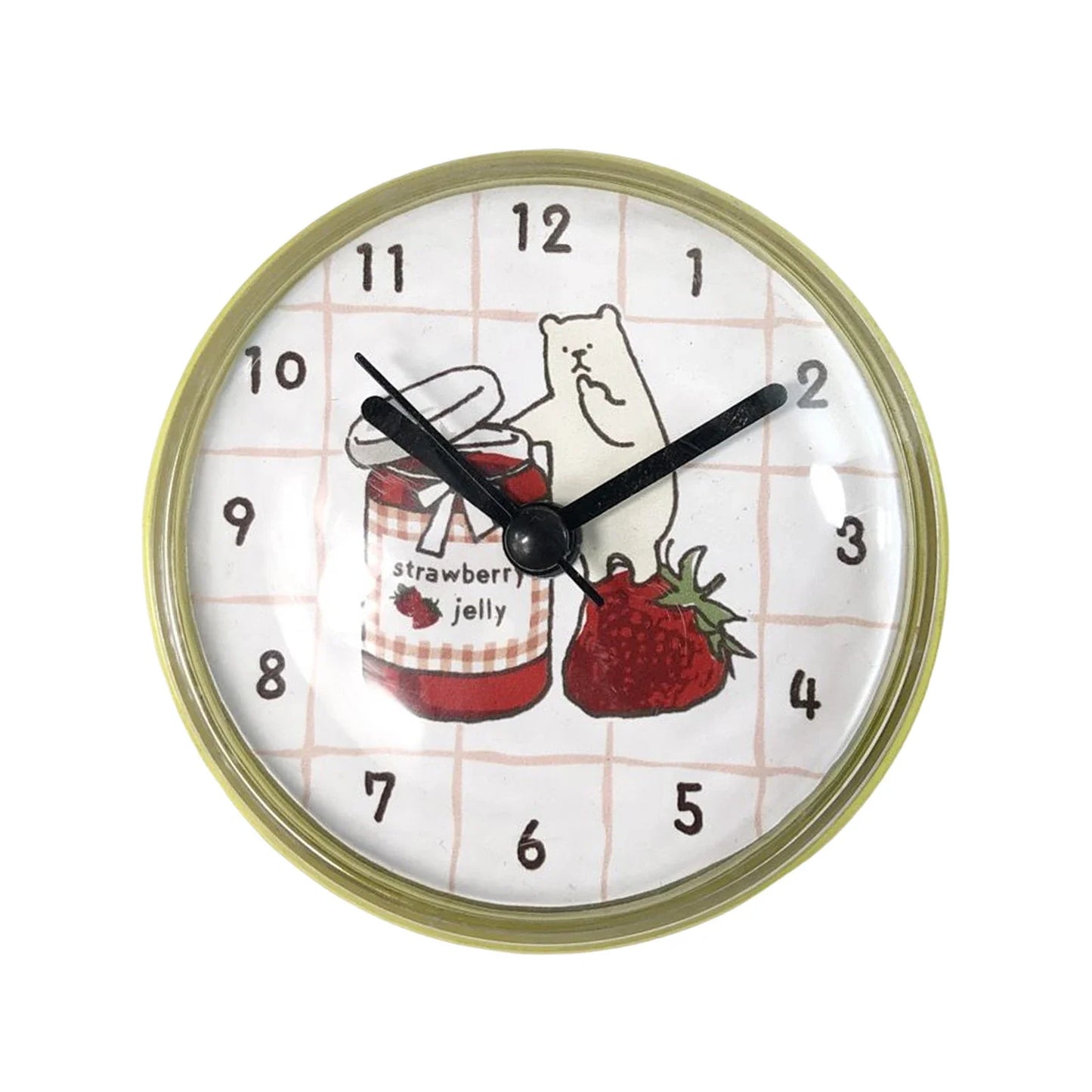 Skorter | WaterProofClock - Mini Waterproof Clock with Suction Cup for Bathroom and Kitchen