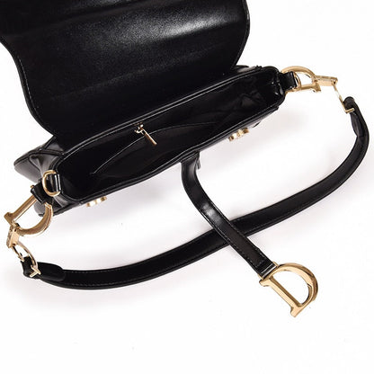 Skorter | Luxurious Women's Shoulder Bag - exclusive PU - leather Saddle Bag