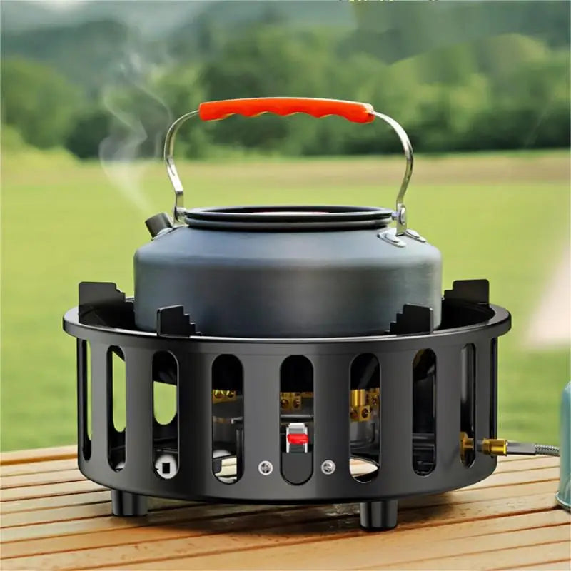 Skorter | 7-Core Portable Camping Gas Stove with Electronic Ignition – Kael