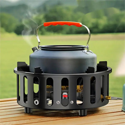 Skorter | 7-Core Portable Camping Gas Stove with Electronic Ignition – Kael