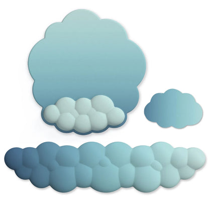 Skorter | Ergonomic Memory Foam Keyboard & Mouse Wrist Rest Set