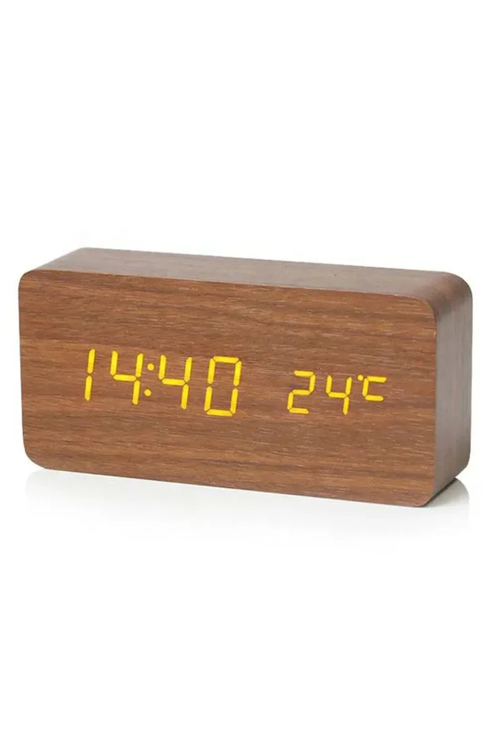 Skorter | Wood LED Digital Clock