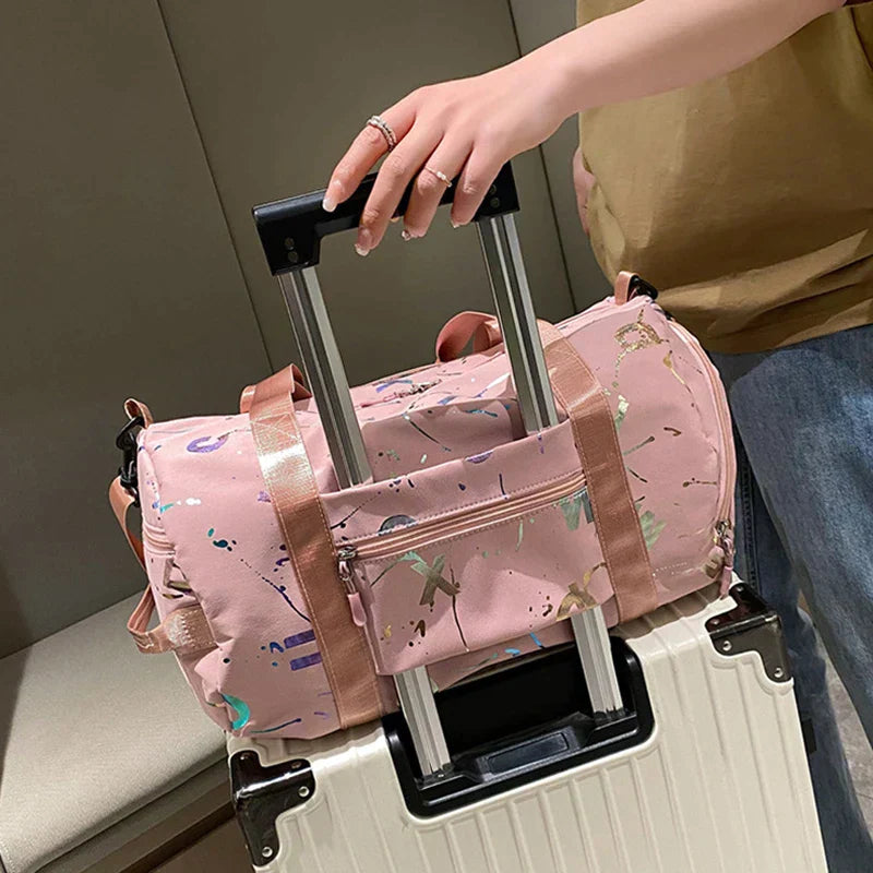 Skorter | FlexiZen Sports Bag with Shoe Compartment and Stylish Design – Water Repellent