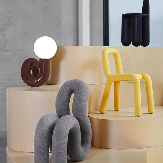 Skorter | Resin Curl Lamp