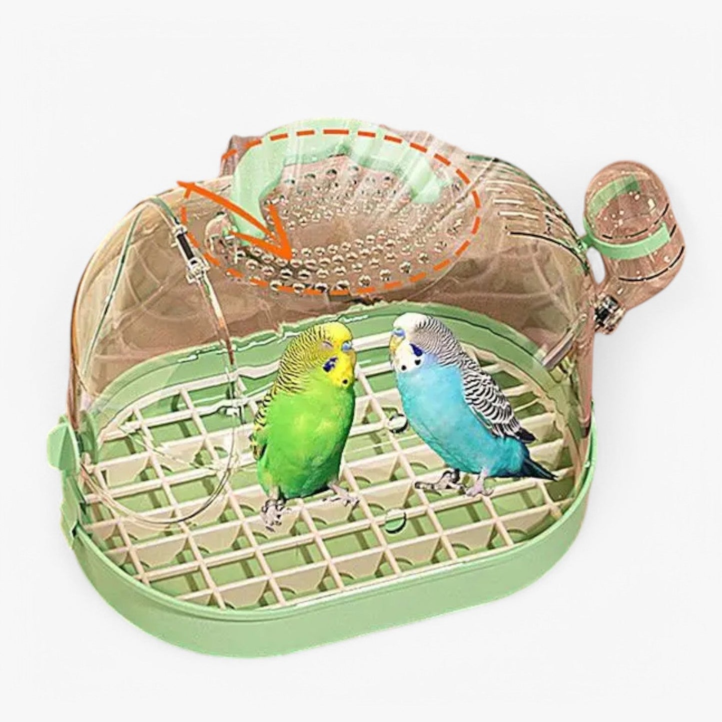 Skorter | Airy Carry Cage "Featherlight" for Small Pets and Birds