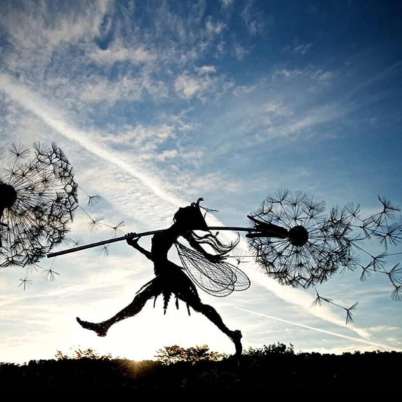 Skorter | Enchanting Fairy Garden Sculptures: Dreamy Lawn Decoration