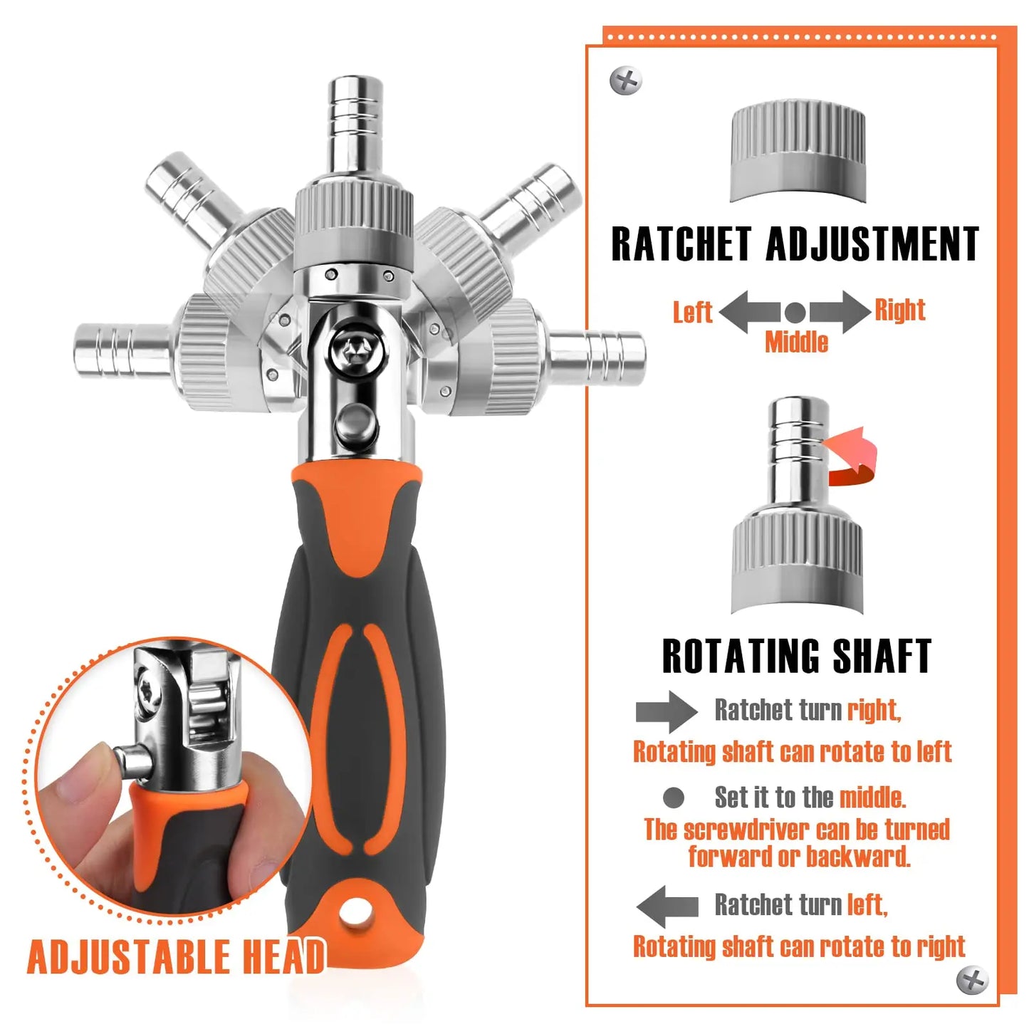 Skorter | 68-in-1 Ratchet Screwdriver Set with Magnetic Bits & Extension Rod – FortiDrive