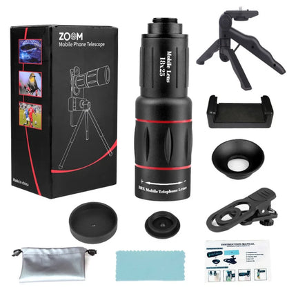 Skorter | Single Barrel Telephoto Lens External Camera for Mobile Phones - Telescopes & Concert Shooting