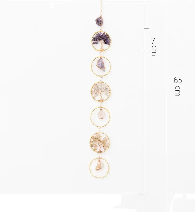 Skorter | Crystal Ring Stone Wall Hanging