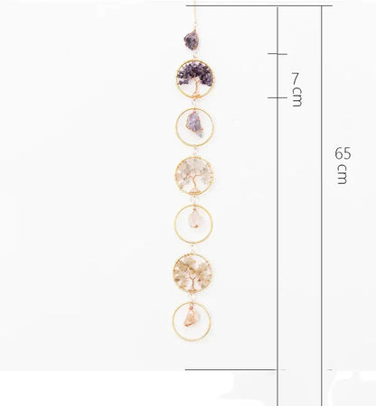 Skorter | Crystal Ring Stone Wall Hanging