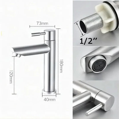 Skorter | ECOFLO - Modern Single Handle Bathroom Faucet