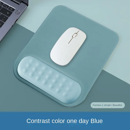 Skorter | Ergonomic Mouse Pad with Memory Foam Wrist Rest & Anti-Slip Base
