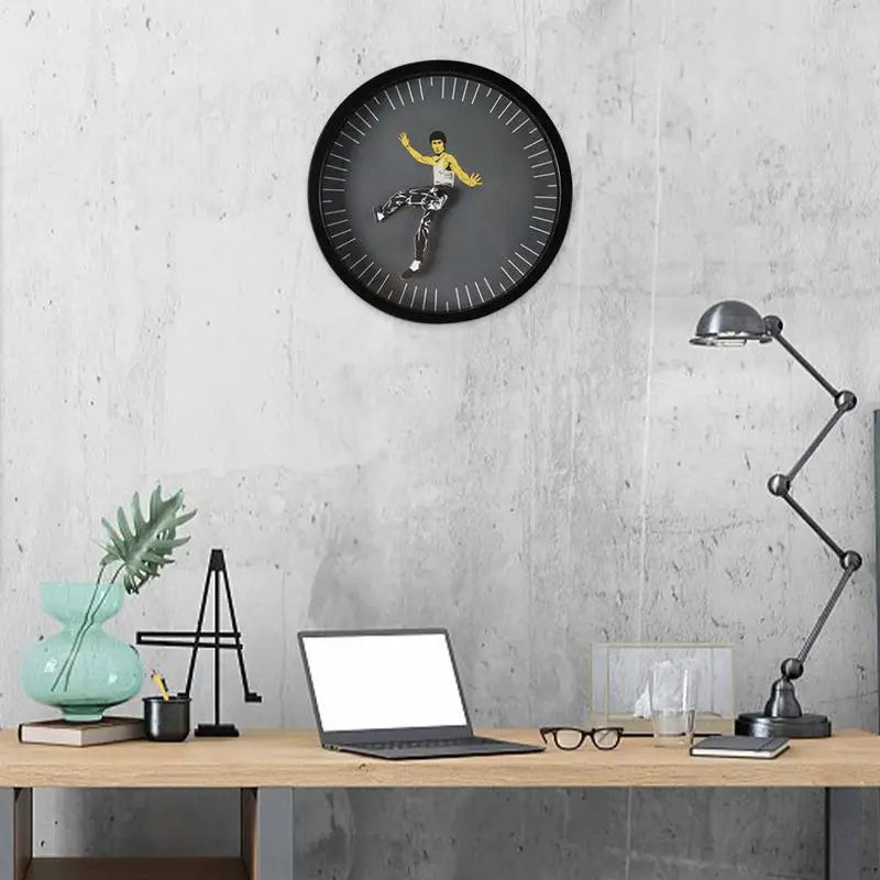 Skorter | KungFuTime - Chinese Kung Fu Wall Clock for Unique Decoration