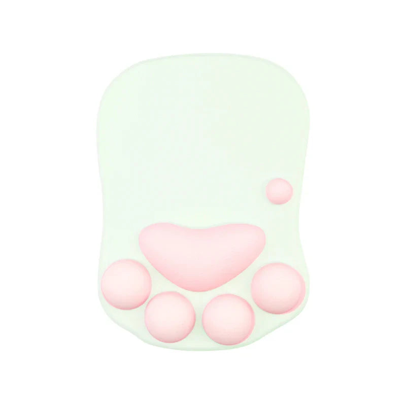 Skorter | Cute 3D Cat Paw Mouse Pad - Soft Silicone Nonslip Mat