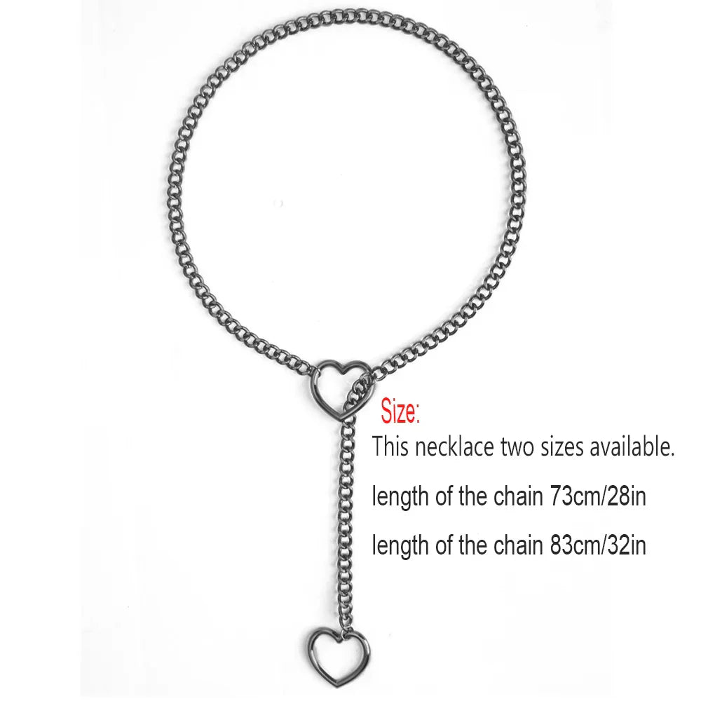 Skorter | Double Heart Adjustable Chocker