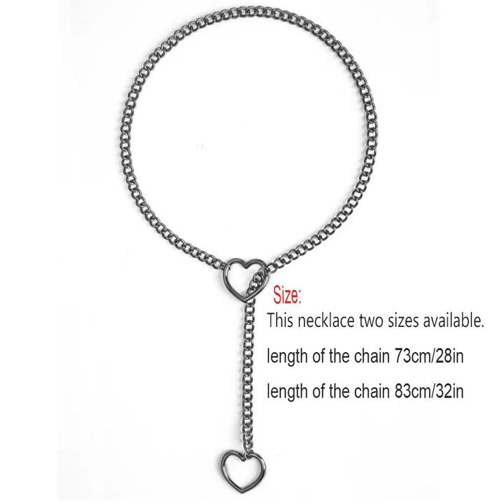 Skorter | Double Heart Adjustable Chocker