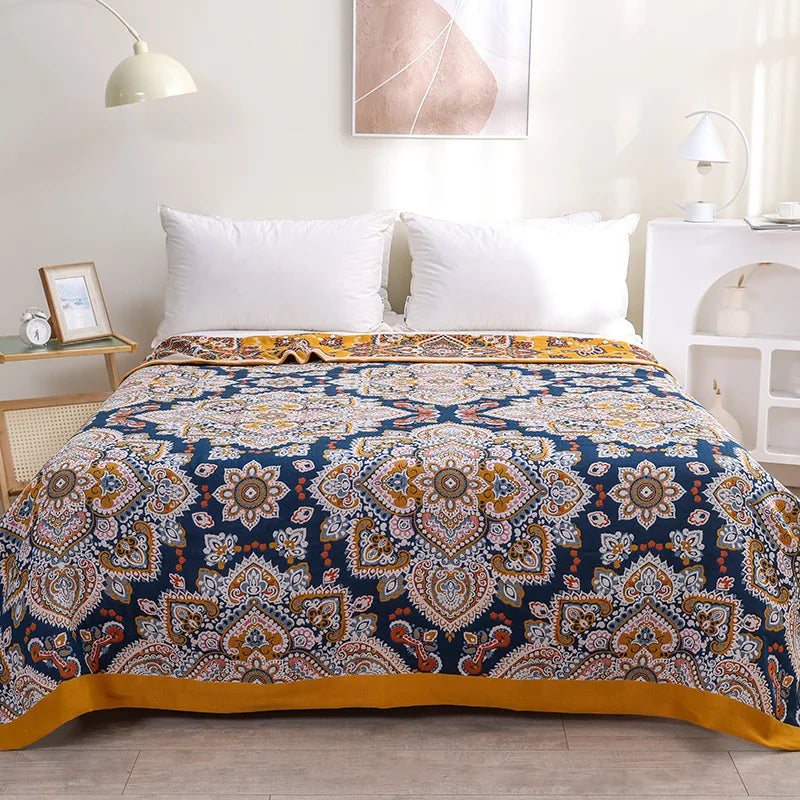 Skorter | BohemiaCotton – Soft & Cooling 100% Cotton Blanket
