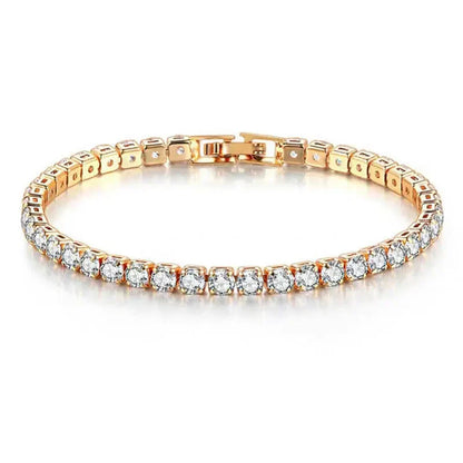 Skorter | Tennis Bracelet – Shine with Attitude: Elegance in Sterling Silver and Hip-Hop Flair!