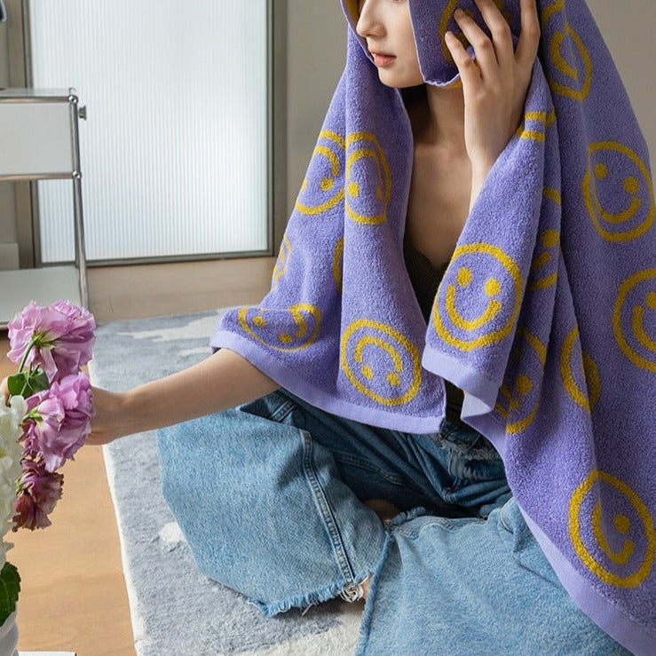 Skorter | Double-sided Smiley Towel