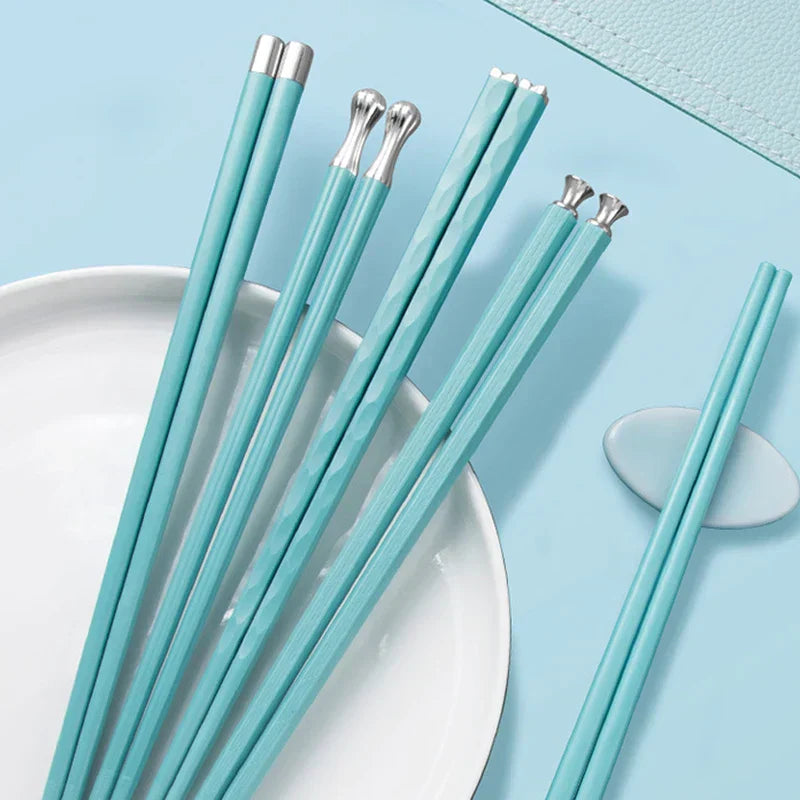Skorter | DineLux – Luxurious Chopstick Set with Refined Designs (5 Pairs)