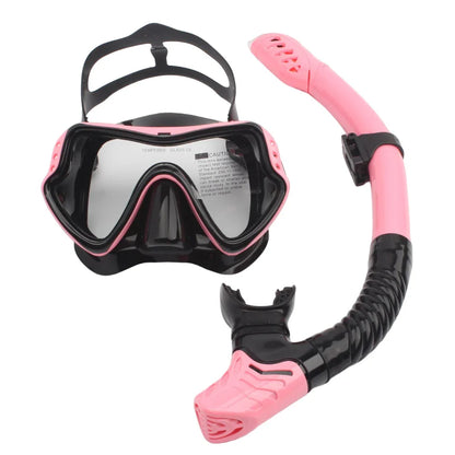 Skorter | Adult Unisex Snorkel Diving Mask Set with Goggles