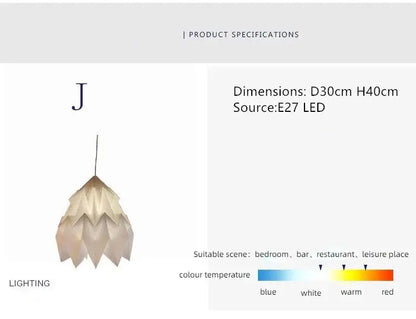 Skorter | Elegant origami-inspired paper lantern